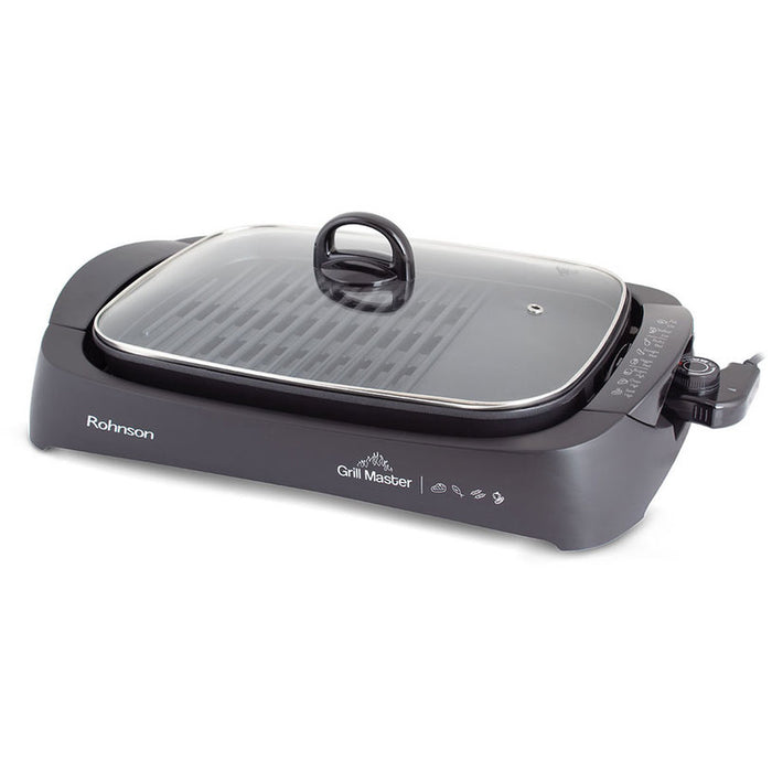 GRILL ROHNSON R-2525 2200 W, BLACK, COVER