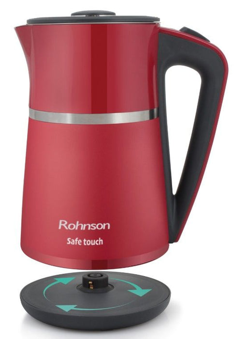 Electric kettle ROHNSON R-7524 RED, 1.70 L, 2200 W