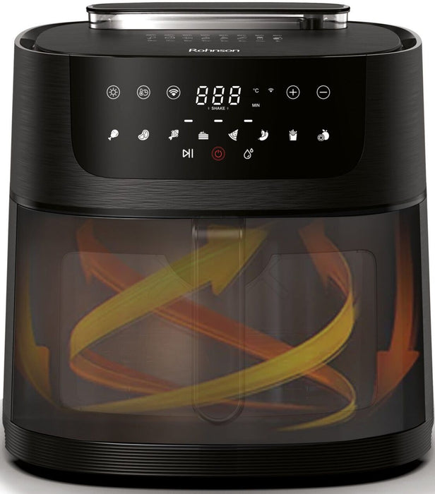 Healthy cooking device ROHNSON R-2858 , 8 L TIMER, BLACK