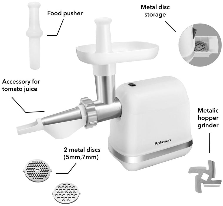 Meat grinder ROHNSON R-5409 1.00 kg/min