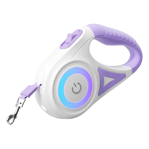 Rojeco 5m LED automatic leash (purple) - Walking and transportation<<<Pets<<<InnproXML