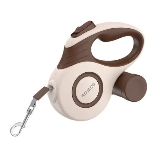Rojeco A12 5M Automatic Retractable Dog Leash (brown) - Walking and transportation<<<Pets<<<InnproXML