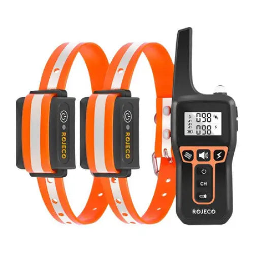 Rojeco PD5291000m Dog Training Collar with 2 Collars - Walking and transportation<<<Pets<<<InnproXML