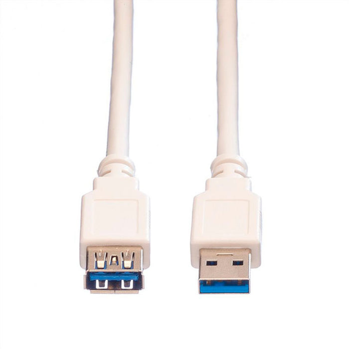 Cable - extension ROLINE USB 3.0 A-A M/F 0.8 m