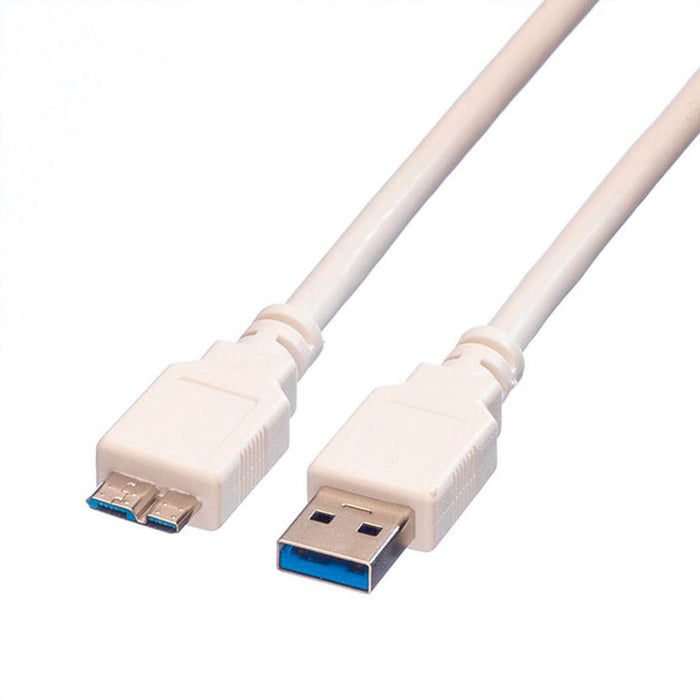 Cable ROLINE USB 3.0 A-microB M/M 1.8 m