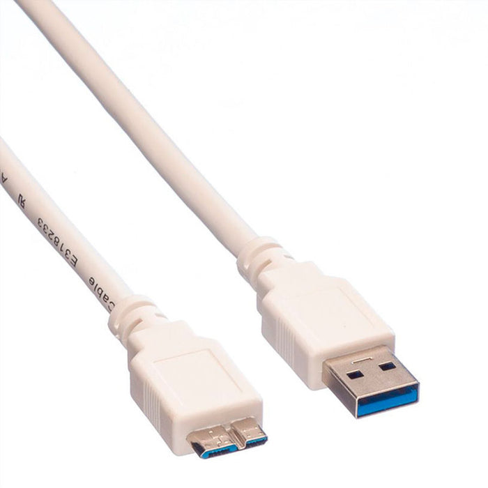 Cable ROLINE USB 3.0 A-microB M/M 1.8 m
