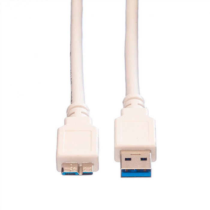 Cable ROLINE USB 3.0 A-microB M/M 1.8 m