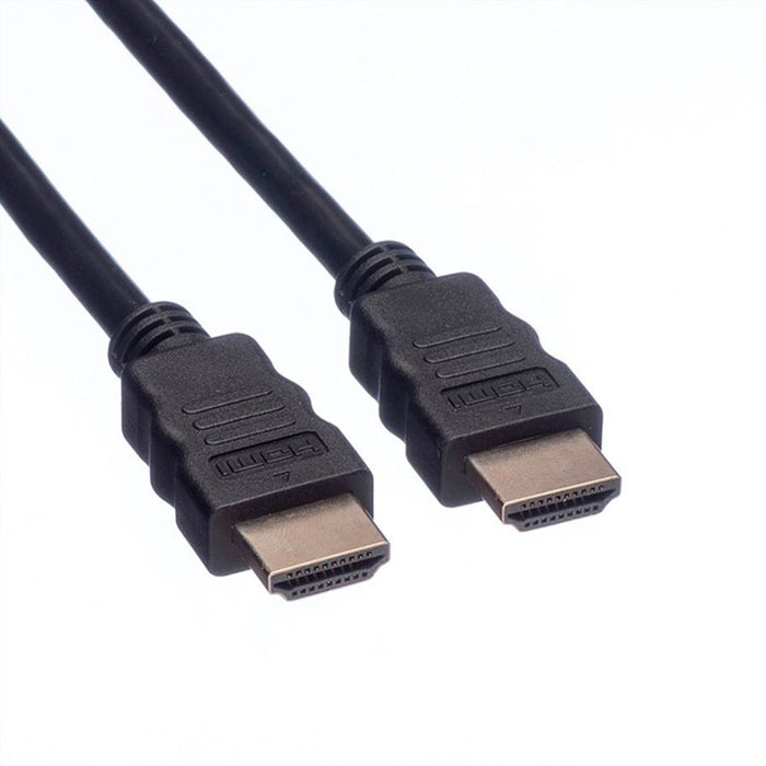 Cable ROLINE HDMI UHD (8K)+Eth M/M GOLD 1m