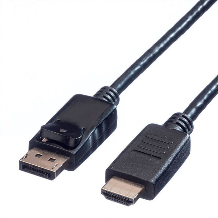 Cable from source with DisplayPort ROLINE to receiver with HDMI DisplayPort->HDMI M/M 2 m only works in this direction