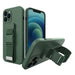 Rope case gel case with a chain lanyard bag lanyard iPhone 12 dark green - Cell phone cases and covers<<<HurtelXML