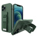 Rope case Gel Case with Chain Lanyard Handbag Lanyard Xiaomi Poco X3 NFC Dark Green - Cell phone cases