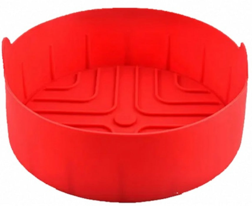 Silicone dish Rosberg R51980RS 18.8 x 5.5cm Red
