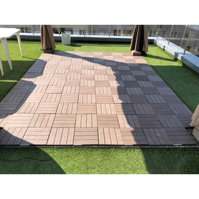 DECKING TILE 30X30CM ROSSIMA WPC