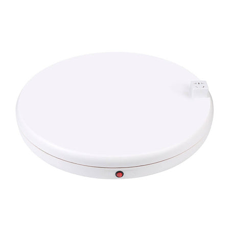Rotating display stand Puluz with power socket 45 cm (white) - Stands<<<Photo studio<<<Photo and cameras<<<InnproXML