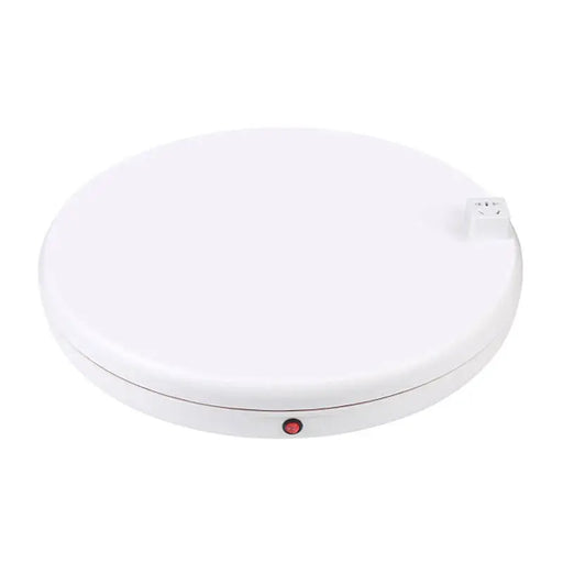 Rotating display stand Puluz with power socket 45 cm (white) - Stands<<<Photo studio<<<Photo and cameras<<<InnproXML