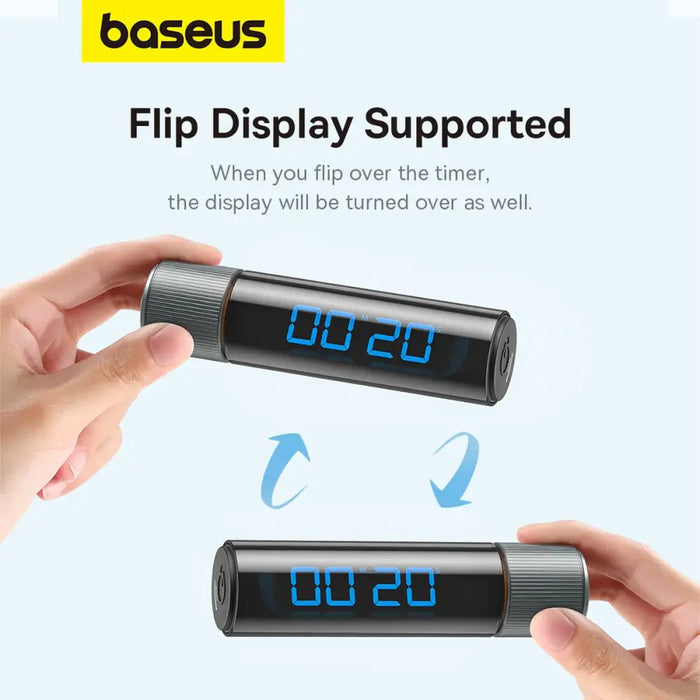 Rotation countdown timer Baseus heyo (black) - Household accessories<<<HurtelXML&&&Other<<<Kitchen accessories<<<Small