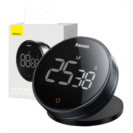 Rotation countdown timer Baseus heyo Pro Dark (grey) - Other<<<Kitchen accessories<<<Small household