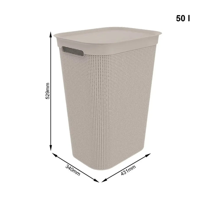 ROTHO Brisen - laundry basket - 50l - Bowls containers and drinkers (universal)DLZ-MIU<<<For petsDLZ<<<ActionPL