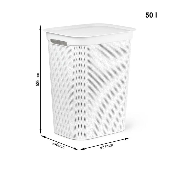 ROTHO Brisen - laundry basket - 50l - Bowls containers and drinkers (universal)DLZ-MIU<<<For petsDLZ<<<ActionPL