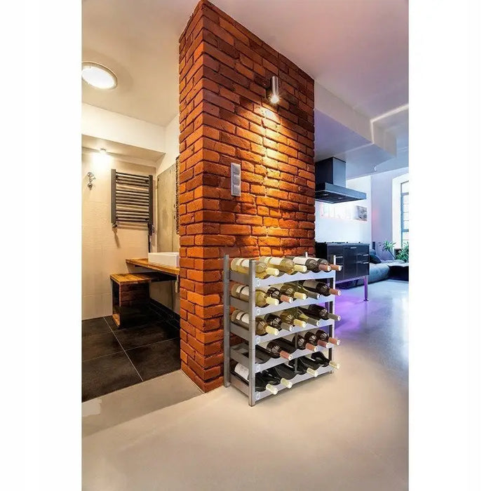 ROTHO Vario Wine Rack Anthracite - Stand for 6 Bottles - Bowls containers and drinkers (universal)DLZ-MIU<<<For