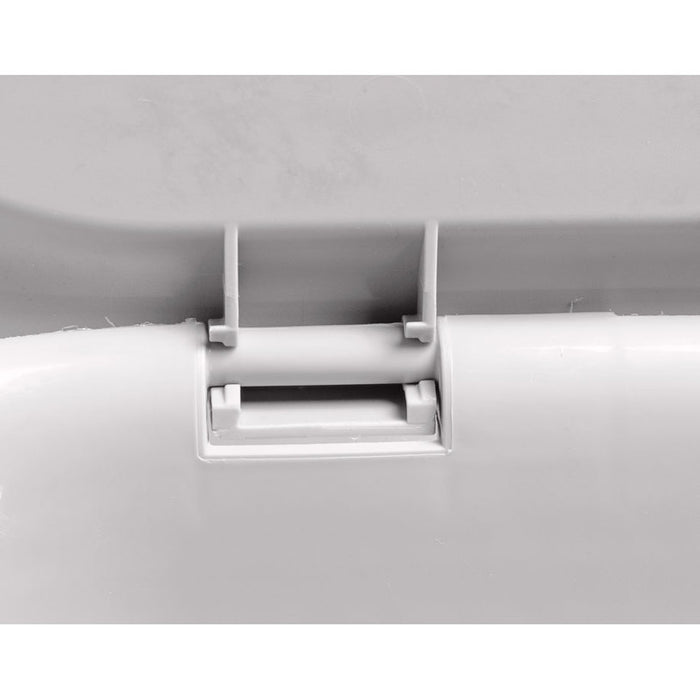 LAUNDRY BASKET PVC RATTAN 50L ROTHO BRISEN