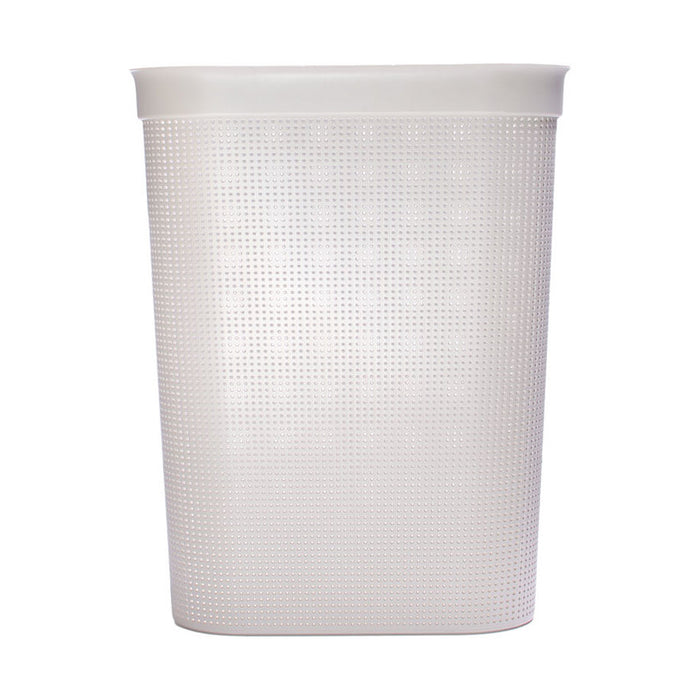 LAUNDRY BASKET PVC RATTAN 50L ROTHO BRISEN