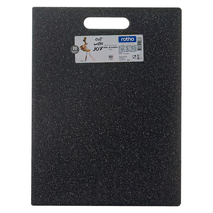 CUTTING BOARD 36.5 X 27.5 CM GRANIT GRAY ROTHO