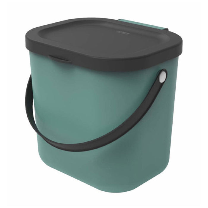 WASTE BIN SEPARATE COLLECTION 6L GREEN ROTHO ALBULA