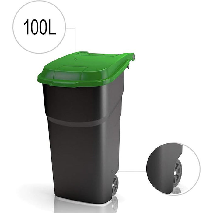 WASTE BIN 100L GARDEN ATLAS ROTHO