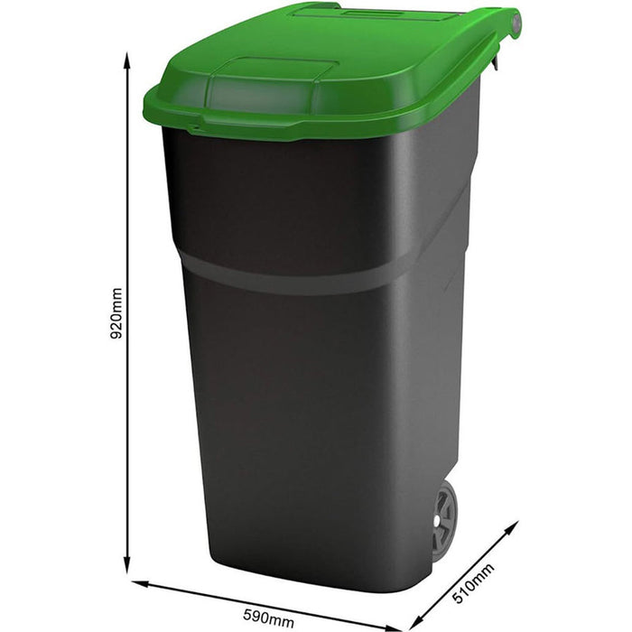 WASTE BIN 100L GARDEN ATLAS ROTHO