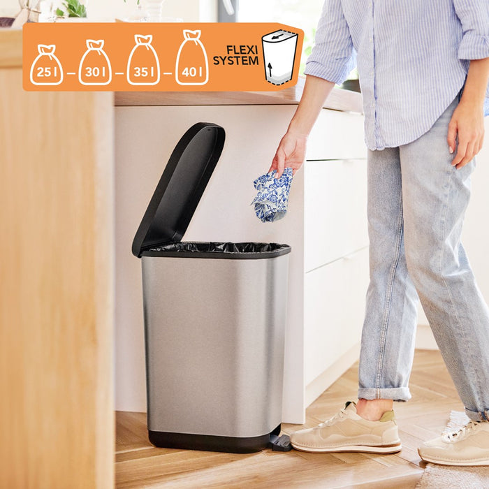 WASTE BIN 35 L RIBO ROTHO