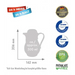 ROTPUNKT 530-01-00-0 vacuum flask 0.5 L Ivory - Flasks & thermal mugsAGD-TKT<<<Home Appliance - ProductsAGD<<<ActionPL