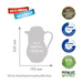 ROTPUNKT Thermos jug 1.0 l midnight blue (navy blue) - Flasks & thermal mugsAGD-TKT<<<Home Appliance