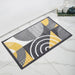 ROUND BATHROOM CARPET GRAY YELLOW 40X60 TONI BAD - Постелки за баня<<<Аксесоари за баня<<<Баня<<<Praktiker