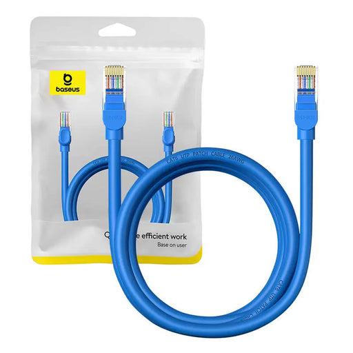 Round Cable Baseus Ethernet RJ45 Cat.6 2m (blue) - Network cables<<<Cables<<<IT Accessories<<<InnproXML