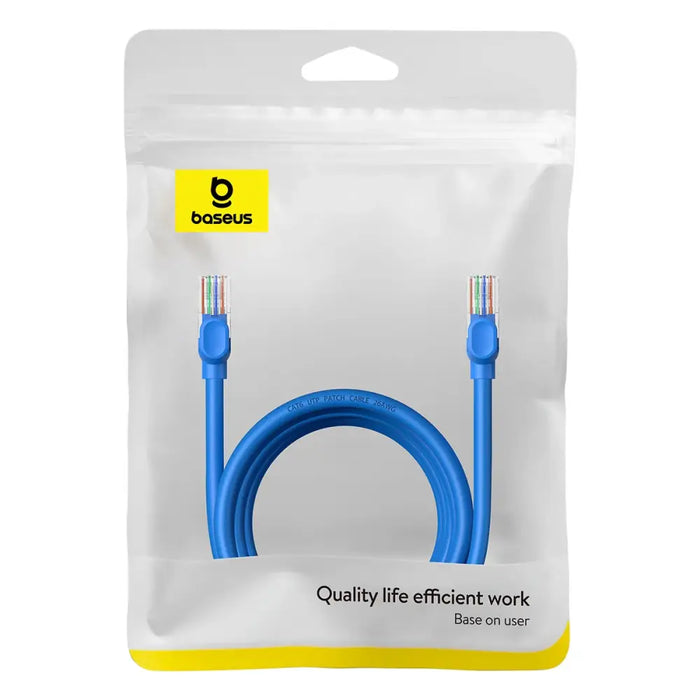 Round Cable Baseus Ethernet RJ45 Cat.6 3m (blue) - Network cables<<<Cables<<<IT Accessories<<<InnproXML&&&Network