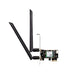Router D-Link DWA-X582 Black Wi-Fi Bluetooth 5.0 Wi-Fi 6 GHz PCI Express 3000 Mbps - Компютър Мрежи и