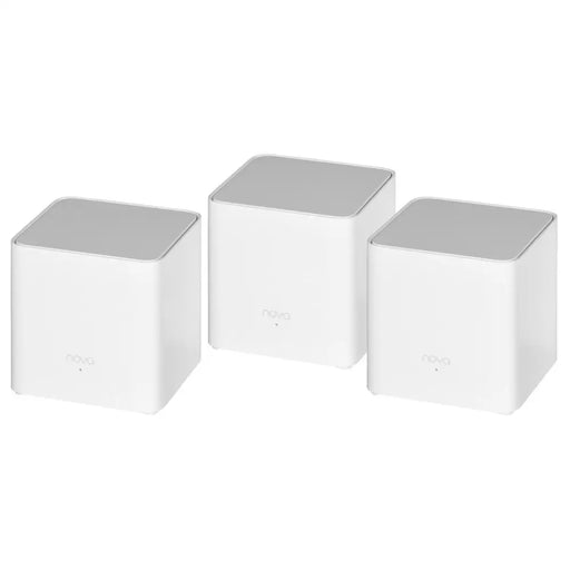 Router Tenda EX3-3pack White RJ45 x 1 Wi-Fi 5 GHz Wi-Fi 6 GHz Wi-Fi 4 - Рутери и модеми<<<Компютър Мрежи и