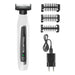 Rowenta TN6010F5 Hybrid Forever Sharp White Beard Waterproof 3-In-1 Self-Sharpening Blades 100% Stainless Steel 90Min