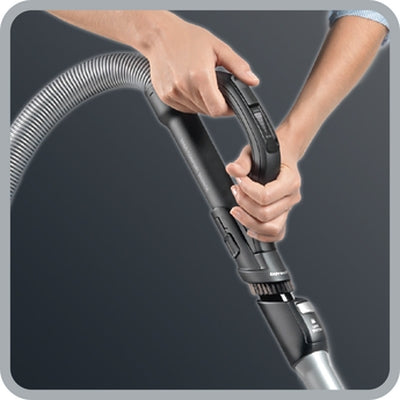 Rowenta RO7473EA SILENCE FORCE ALLERGY+ 58dB, Red, Mini turbobrush, parquet brush, XL crevice tool, sofa brush - 4,5L