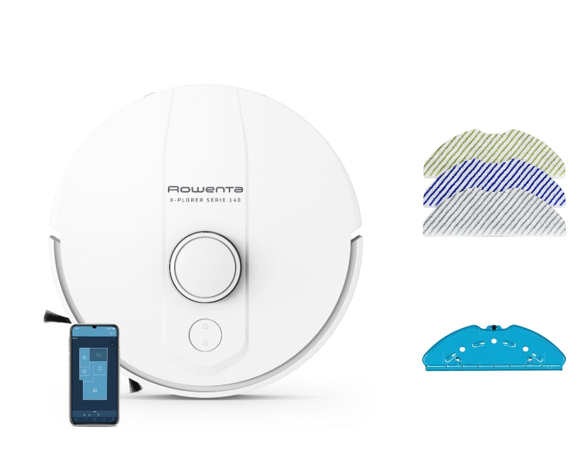 Robot vacuum cleaner ROWENTA X-PLORER Serie 140 RR9177WH