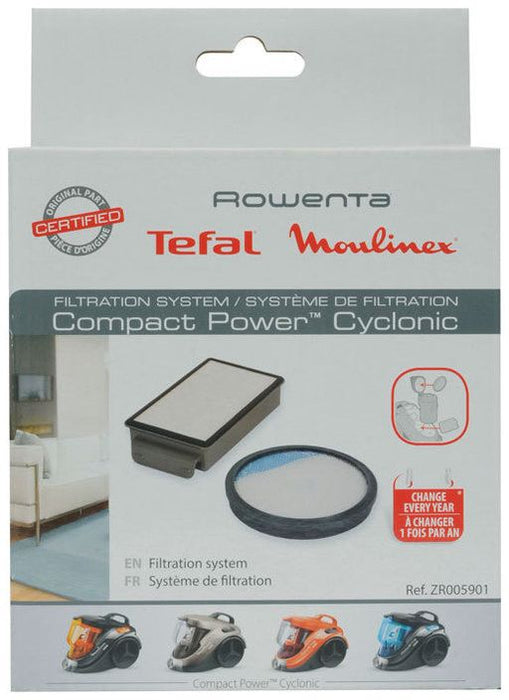 Vacuum cleaner filter Rowenta Hepa Filter + foam filter washable ZR005901