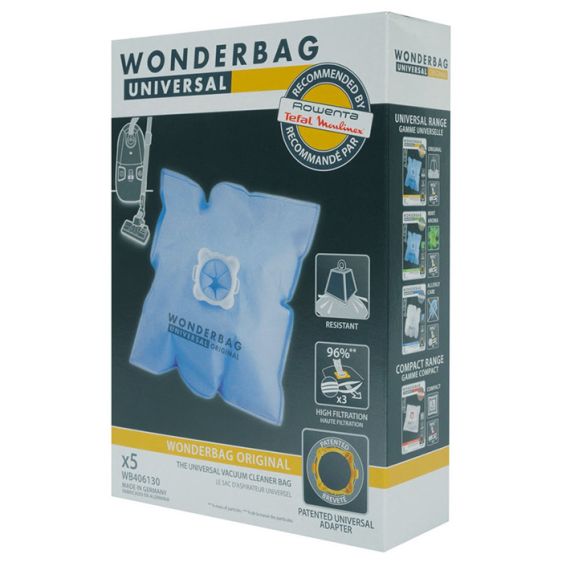 ROWENTA WB406140 bags, 5 pcs