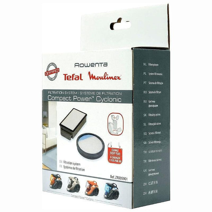 Vacuum cleaner filter Rowenta Hepa Filter + foam filter washable ZR005901