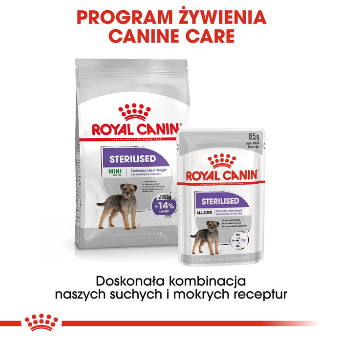 Royal Canin CCN MINI STERILISED - dry food for adult dogs - 8kg