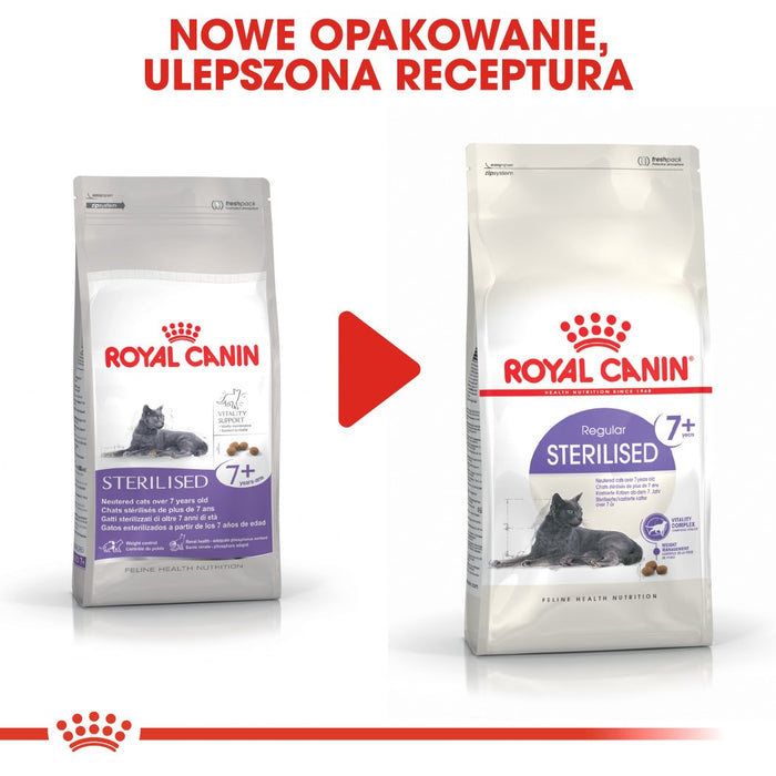 ROYAL CANIN Sterilised 7+ - dry cat food - 10 kg