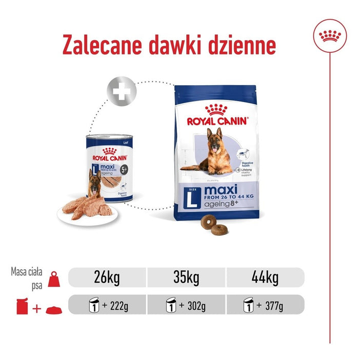 ROYAL CANIN Maxi Ageing Loaf - wet dog food - 410g