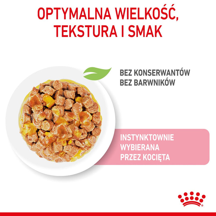 Royal Canin FHN Kitten Instinctive in sauce - wet food for kittens - 12x85g