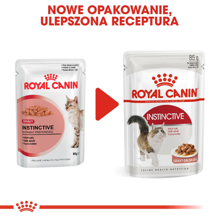 ROYAL CANIN FHN Instinctive - wet pate food for adult cats - 12x 85g