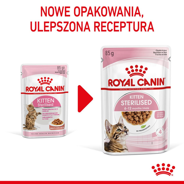 Royal Canin Sterilised Gravy 12x85g